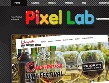 Tablet Screenshot of pixellabdesigns.com